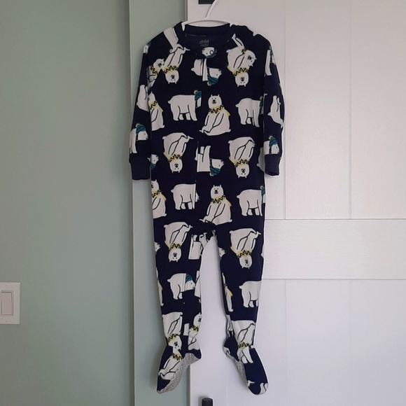 💛10/$20💛Carters Fleece sleeper - Picture 1 of 4